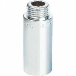 Удлинитель латунный Stout 1/2"вр х 1/2"нр х 55мм хромированный