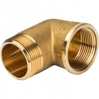 Угольник латунный Stout 1 1/4"вр х 1 1/4"нр