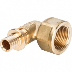 Угольник 90° Stout аксиальная 16 мм х 3/4"вр, для труб из сшитого полиэтилена