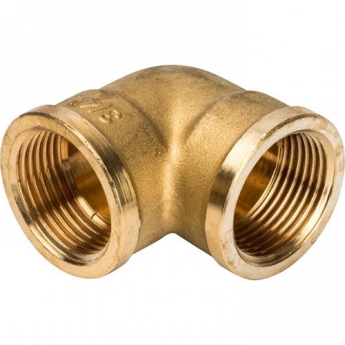 Угольник латунный Stout 3/4"вр х 3/4"вр купить в интернет магазине Санрай73