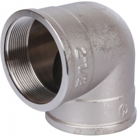 Угольник латунный Stout 2 1/2"вр х 2 1/2"вр никелированный