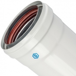 Удлинитель дымохода Stout ф80 250мм утепленный