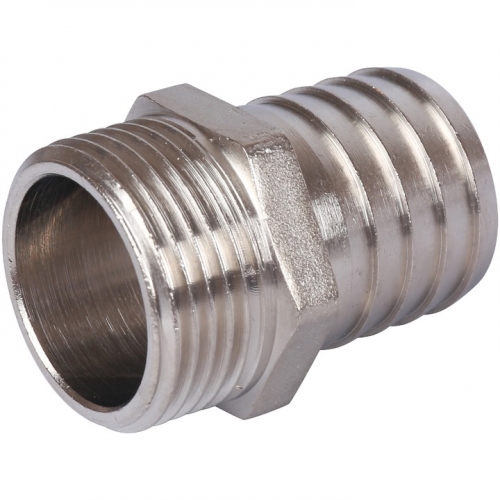 Штуцер никелированный 1"x30 НР STOUT купить в интернет магазине Санрай73