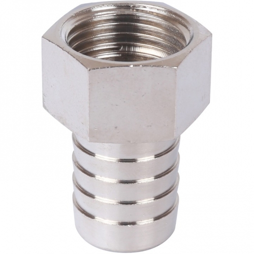 Штуцер никелированный 1/2"x18 ВР STOUT купить в интернет магазине Санрай73