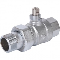 Шаровой 2-ходовой зональный клапан STOUT НВ 3/4*3/4