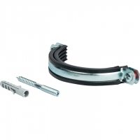 Комплекты для труб: хомут, шуруп, дюбель пластиковый 4" (107-116) STOUT SAC-0020