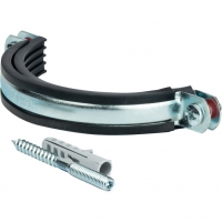 Комплекты для труб: хомут, шуруп, дюбель пластиковый 6" (162-170) STOUT SAC-0020