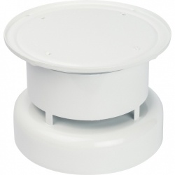 Оголовок дымохода вертикальный STOUT DN60/100, защита от ветра и осадков