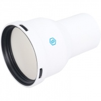 Элемент дымохода конденсационный адаптер увеличенный STOUT DN60/80 134 мм м/п 