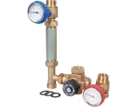 Насосная группа STOUT SDG-0002 с термостатическим смесительным клапаном 3/4" без насоса