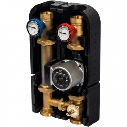 Насосная группа STOUT SDG-0007 со смесителем 1" с насосом Grundfos UPSO 25-65 DN 32