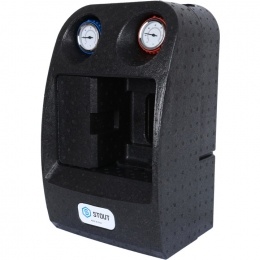 Насосная группа STOUT SDG-0038 с теплообменником 34 пластины, без насоса в теплоизоляции