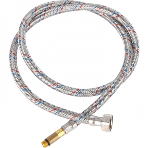 Гибкая подводка для воды M 10 (35мм) х ВР 1/2, STOUT SHF-1035 длина 1200 мм купить в интернет магазине Санрай73