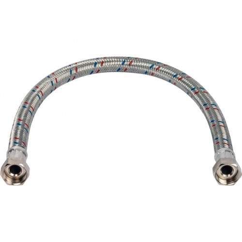 Гибкая подводка для воды ВР 1 х ВР 1, STOUT SHF-ВВ длина 800 мм купить в интернет магазине Санрай73