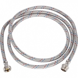 Гибкая подводка для воды НР 1/2 х ВР 1/2, STOUT SHF-НВ длина 2000 мм