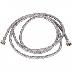 Гибкая подводка для воды ВР 1/2 х ВР 1/2, STOUT SHF-ВВ длина 2500 мм