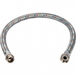 Гибкая подводка для воды НР 1 х ВР 1, STOUT SHF-НВ длина 1000 мм