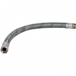 Гибкая подводка для воды НР 1 1/4 х ВР 1 1/4, STOUT SHF-НВ длина 800 мм