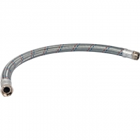 Гибкая подводка для воды НР 1 1/4 х ВР 1 1/4, STOUT SHF-НВ длина 1000 мм