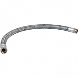 Гибкая подводка для воды НР 1 1/4 х ВР 1 1/4, STOUT SHF-НВ длина 1000 мм