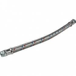 Гибкая подводка для воды НР 3/4 х ВР 3/4, STOUT SHF-НВ длина 500 мм