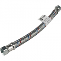 Гибкая подводка для воды ВР 3/4 х ВР 3/4, STOUT SHF-ВВ длина 400 мм