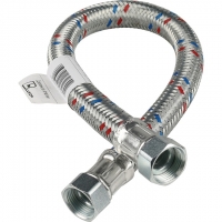 Гибкая подводка для воды ВР 3/4 х ВР 3/4, STOUT SHF-ВВ длина 600 мм