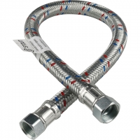 Гибкая подводка для воды ВР 3/4 х ВР 3/4, STOUT SHF-ВВ длина 800 мм