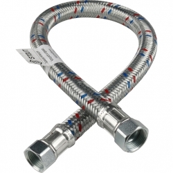 Гибкая подводка для воды ВР 3/4 х ВР 3/4, STOUT SHF-ВВ длина 800 мм