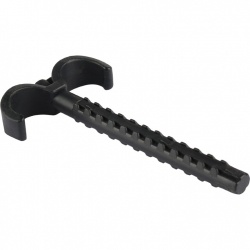 Дюбель-крюк STOUT SMF-003 двойной, для труб д16мм, длина 80мм