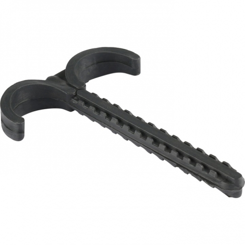 Дюбель-крюк STOUT SMF-003 двойной, для труб д25мм, длина 80мм купить в интернет магазине Санрай73