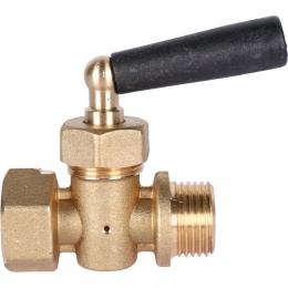 Кран для манометра STOUT SMN-0010 ВР/НР, 1/2"