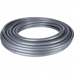 Труба из сшитого полиэтилена STOUT SPX 25х3,5 (бухта 30 метров) PEX-a с кислородным слоем, серая