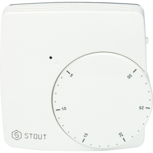 Термостат комнатный электронный WFHT-DUAL STOUT STE-0002 включ. дистанционный датчик «в пол» L=3 м купить в интернет магазине Санрай73