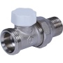 Клапан запорно-балансировочный STOUT SVL прямой, 1/2" х 3/4"ЕК
