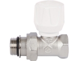 Клапан ручной STOUT SVR терморегулирующий прямой 1/2" (с дополнительным уплотнением)