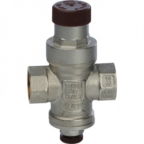 Редуктор давления STOUT SVS 1/2 с давлением на выходе 1-4 бар с подсоединением для манометра 1/4" купить в интернет магазине Санрай73