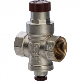 Редуктор давления STOUT SVS 3/4" с давлением на выходе 1-4 бар с подсоединением для манометра