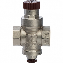 Редуктор давления STOUT SVS 3/4" с давлением на выходе 1-4 бар с подсоединением для манометра