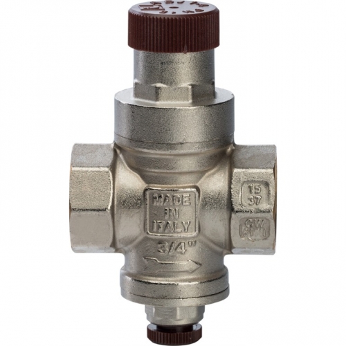 Редуктор давления STOUT SVS 3/4" с давлением на выходе 1-4 бар с подсоединением для манометра купить в интернет магазине Санрай73