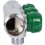 Коллектор распределительный Stout SMB-6849 3/4"х1/2" с 3 отводами, регулировочно-отсечные клапаны