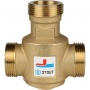 Термостатический смесительный клапан Stout 1 1/4"нр, 60C, 9.0м3/ч  для твердотопливных котлов