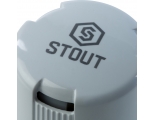 Головка термостатическая жидкостная Stout 6-28С, М30х1,5, белая
