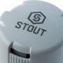 Головка термостатическая жидкостная Stout 6-28С, М30х1,5, белая