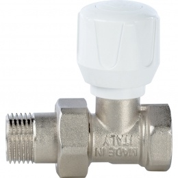 Вентиль регулировочный со сгоном прямой 1/2" ВР/НР Stout