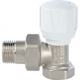 Вентиль регулировочный со сгоном угловой 3/4" ВР/НР Stout