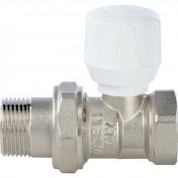 Вентиль регулировочный со сгоном прямой 3/4" ВР/НР Stout