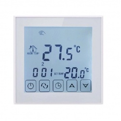 Терморегулятор комнатный Vieir VR407 сенсорный, програмируемый, белый