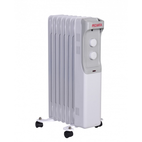 Масляный радиатор напольный ОМ-7Н (1,5кВт) купить в интернет магазине Санрай73