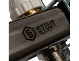 Коллекторная группа Stout SMS-0912 1"х3/4" 5 выходов, без расходомеров